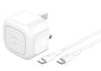 Belkin WCA008MY1MWH-B6 mobile device charger Mobile phone, Tablet White USB Fast charging Indoor