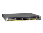 NETGEAR M4300-52G-PoE+ 1000W PSU Managed L2/L3/L4 Gigabit Ethernet (10/100/1000) Power over Ethernet (PoE) 1U Black