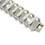 StarTech.com Flexible Cable Management Raceway Spine Vertebrae, 3/4"(20mm)W x 1/2"(14mm)H - 20"(0.5m) length, Nylon 66 Network Cable/Power Cord Hider Kit, Wall Wire Duct System, UL Listed