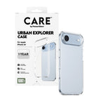 PanzerGlass CARE by ® Flagship Case Transparent Urban Explorer w. Clear Frame iPhone Air