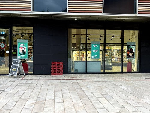 Allsee Technologies HDS43HD8 Signage Display Double sided totem 109.2 cm (43") LCD Wi-Fi 700 cd/m² Full HD White Built-in processor Android 5.1.1 24/7