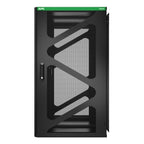 APC NetShelter WX AR124SM - 19inch Wall patch cabinet, 24U/U, 800MM deep, Side mounting, Mounted