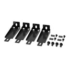 APC NetShelter Aisle Containment, Cabinet Install Bracket, Set of 4, Black