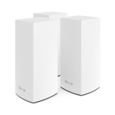 Linksys MX12600-UK mesh wi-fi system Tri-band (2.4 GHz / 5 GHz / 5 GHz) Wi-Fi 6 (802.11ax) White 3 Internal
