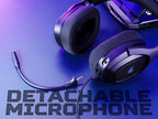 Acer Predator Galea 365 Gaming Headset with Control Box, 7.1 Surround Sound, Detachable Omnidirectional Mic, Ergonomic Ear Cups, Adjustable Headband, Black
