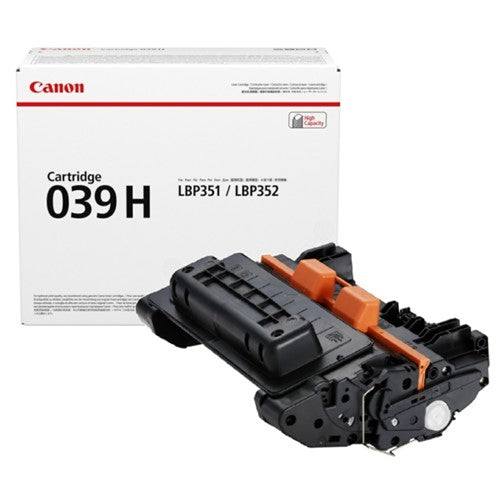 Canon 0288C001/039H Toner cartridge black high-capacity, 25K pages ISO/IEC 19752 for Canon LBP-351