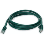 AddOn Networks ADD-0-5MCAT6A-GN networking cable Green 0.5 m Cat6a U/UTP (UTP)