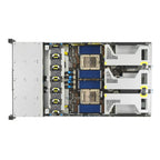ASUS RS720A-E13-RS24G Socket SP5 Rack (2U) Black, Silver