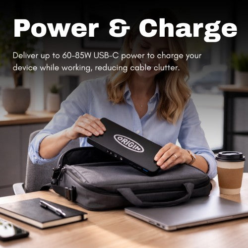 Origin Storage Docking Station USB-C with EU Cable
