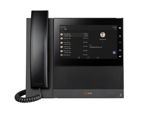 HP Poly CCX 600 Business Media Phone for Microsoft Teams and PoE-enabled