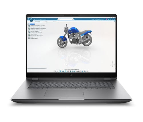 HP ZBook Fury G1i Wolf Pro Security Edition Intel Core Ultra 7 265HX Mobile workstation 45.7 cm (18") WQXGA 64 GB DDR5-SDRAM 2 TB SSD NVIDIA RTX PRO 4000 Blackwell Wi-Fi 7 (802.11be) Windows 11 Pro AI Workstation, AI PC Silver
