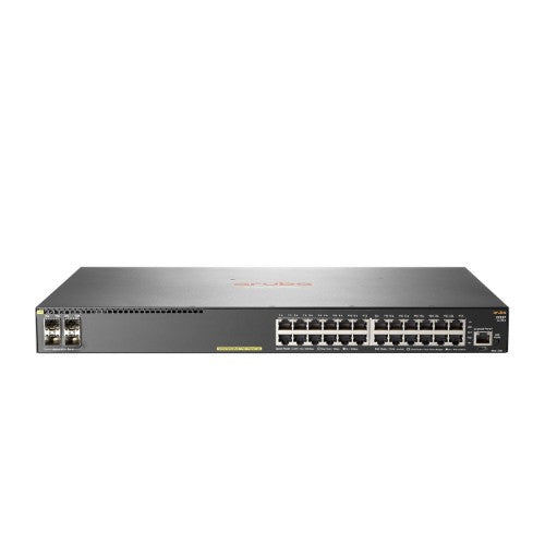 HPE Aruba Networking 2930F 24G PoE+ 4SFP+ Switch