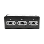 Tripp Lite N484-3M8-LC12 40/100Gb Breakout Cassette, 40Gb to 4 x 10Gb, 100Gb to 4 x 25Gb, (x3) 8-Fiber MTP/MPO to (x12) LC Duplex, Type-B Polarity