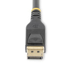 StarTech.com 15.2m (50ft) Active DisplayPort 1.4 Cable, DP8K DisplayPort Cable w/HBR3, HDR10, MST, DSC 1.2, HDCP 2.2, 8K 60Hz, 4K 120Hz - DP 1.4 Cable M/M