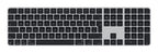 Apple Magic keyboard Universal USB + Bluetooth QWERTZ German Black