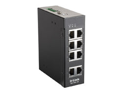 D-Link 8-Port Unmanaged Industrial Switch with 8 x 10/100 BaseT(X) ports