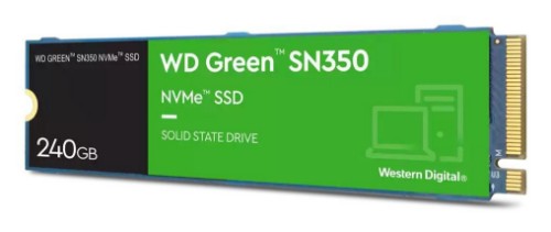 Western Digital SN350 240 GB M.2 PCI Express 3.0 NVMe TLC
