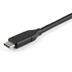 StarTech.com 6.6ft (2m) USB C to DisplayPort 1.2 Cable 4K 60Hz - Bidirectional DP to USB-C or USB-C to DP Reversible Video Adapter Cable - HBR2/HDR - USB Type C/Thunderbolt Monitor Cable
