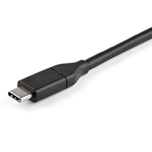 StarTech.com 6.6ft (2m) USB C to DisplayPort 1.2 Cable 4K 60Hz - Bidirectional DP to USB-C or USB-C to DP Reversible Video Adapter Cable - HBR2/HDR - USB Type C/Thunderbolt Monitor Cable