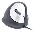 R-Go Tools Ergonomic mouse R-Go HE Break with break software, medium (hand size 165-185 mm), right-handed, Wired, black