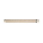 Tripp Lite N254-048-SH-6A 48-Port 1U Rack-Mount STP Shielded Cat6a Feedthrough Patch Panel, RJ45 Ethernet, TAA