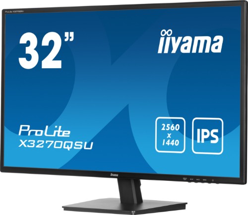 iiyama ProLite 32” IPS Panel Technology monitor featuring WQHD resolution