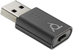 HP Poly Savi D400 UC Microsoft Teams Certified DECT 1880-1900 MHz Dongle