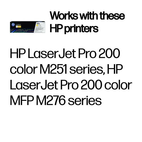 HP CF212A/131A Toner cartridge yellow, 1.8K pages ISO/IEC 19798 for HP Pro 200