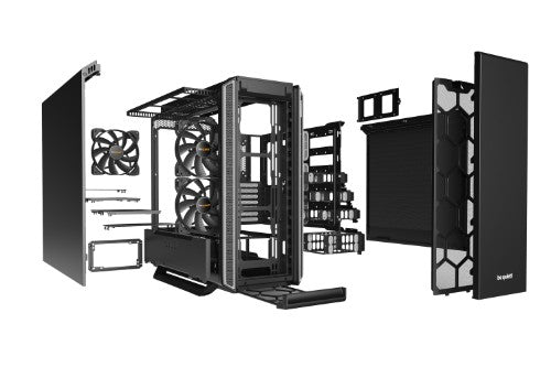 be quiet! Silent Base 801 Midi Tower Black, Silver