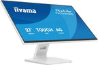 iiyama ProLite T2752MSC-W1AG computer monitor 68.6 cm (27") 1920 x 1080 pixels Full HD LCD Touchscreen White