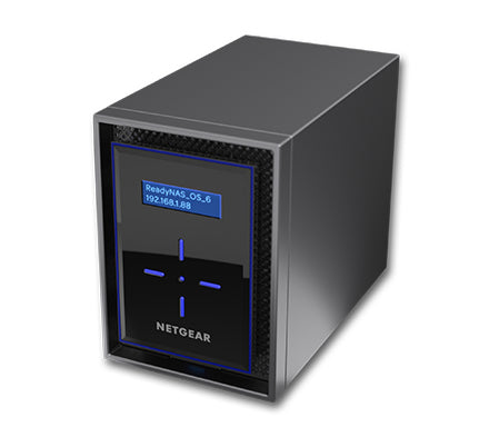 NETGEAR ReadyNAS 422 NAS Desktop Intel Atom® C3338 2 GB DDR4 12 TB HDD Black