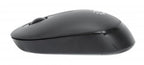 Manhattan Performance III Wireless Mouse, Black, 1000dpi, 2.4Ghz (up to 10m), USB, Optical, Ambidextrous, Three Button with Scroll Wheel, USB nano receiver, AA battery (not included), Low friction base, Three Year Warranty