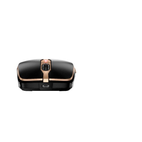 CHERRY DW 9000 SLIM keyboard Mouse included RF Wireless + Bluetooth Czech, Slovakian Black, Bronze