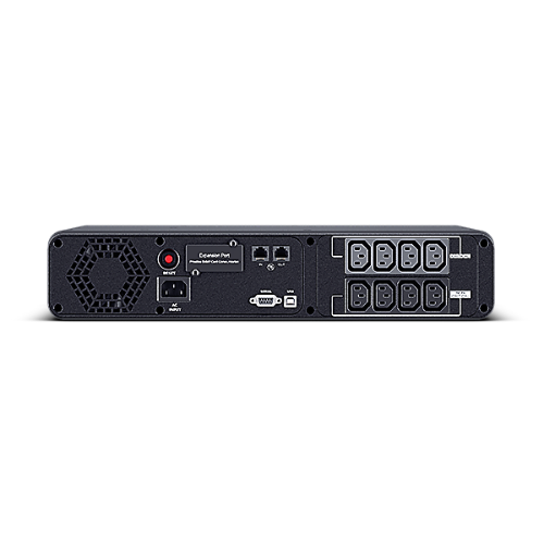 CyberPower CP1200EIPFCRM2U uninterruptible power supply (UPS) Line-Interactive 1.2 kVA 720 W 8 AC outlet(s)