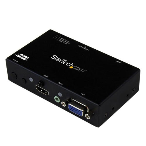 StarTech.com 2x1 HDMI + VGA to HDMI Converter Switch w/ Automatic and Priority Switching – 1080p - TAA