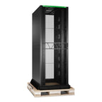 APC NetShelter SX Advanced Rack, High Strength, 48U, 2258H x 800W x 1295D mm, with Shock Package, Black