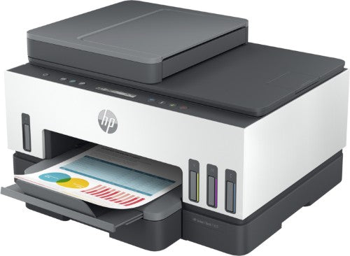 HP Smart Tank 7305 Wireless All-in-One Color Printer, Two-sided printing; Copier, Scanner