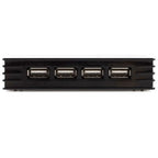 StarTech.com 7 Port Black USB 2.0 Hub - TAA