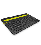 Logitech K480 QWERTZ Swedish Bluetooth Black, Green