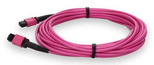 AddOn Networks ADD-MPOMPO-15M5OM4LZ-MA InfiniBand/fibre optic cable 15 m MPO MPO/UPC Magenta