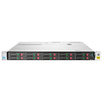 HPE StoreVirtual 4335 Storage server Rack (1U) Intel® Xeon® E5 Family 32 GB 1.3 TB HDD+SSD Black, Stainless steel