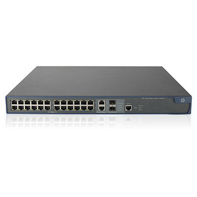 HPE 3100-24-PoE v2 EI Switch Managed L2 Fast Ethernet (10/100) Power over Ethernet (PoE) 1U Black