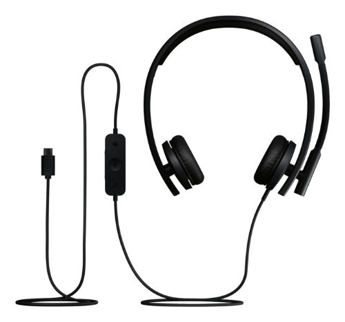 Logitech H570E Headset Wired Head-band Office/Call center USB Type-C Black