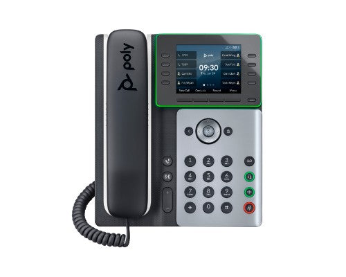 HP Poly Edge E350 IP Phone and PoE-enabled