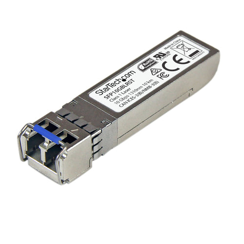 StarTech.com MSA Uncoded SFP+ Module - 10GBASE-LR - 10GbE Single Mode Fiber (SMF) Optic Transceiver - 10GE Gigabit Ethernet SFP+ - LC 10km - 1310nm - DDM
