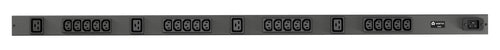Vertiv Geist rPDU, basic, 0U, input C20 230V 16A, outputs (20)C13 | (4)C19 power distribution unit (PDU) 24 AC outlet(s) Black