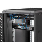 StarTech.com 2U Server Rack Shelf - Universal Rack Mount Cantilever Shelf for 19" Network Equipment Rack & Cabinet - Heavy Duty Steel - Weight Capacity 44lb/20kg - 16" Deep Tray