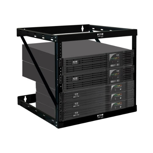 Tripp Lite SRWO12UHD SmartRack 12U Heavy-Duty Flat-Pack Low-Profile Switch-Depth Wall-Mount 2-Post Open Frame Rack