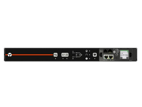 Vertiv Geist AGR5M1R5-06CF13-2PS6PS6B211-D power distribution unit (PDU) 6 AC outlet(s) 0U Black