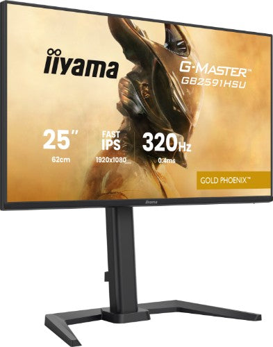iiyama G-MASTER GB2591HSU-B1 computer monitor 62.2 cm (24.5") 1920 x 1080 pixels Full HD LED Black